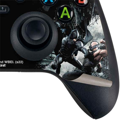 The Dark Knight Rises Batman and Bane Fighting Xbox Series X Bundle Skin