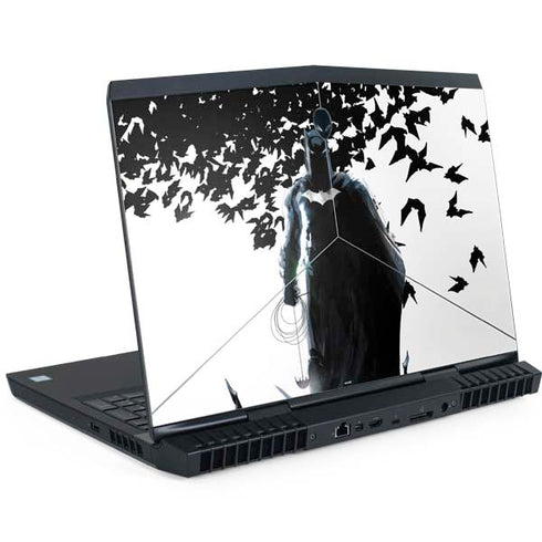 DC Comics Batman Holding batarang Art Dell Alienware Skin