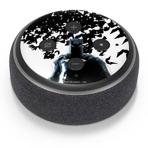 DC Comics Batman Holding batarang Art Amazon Echo Dot Skin