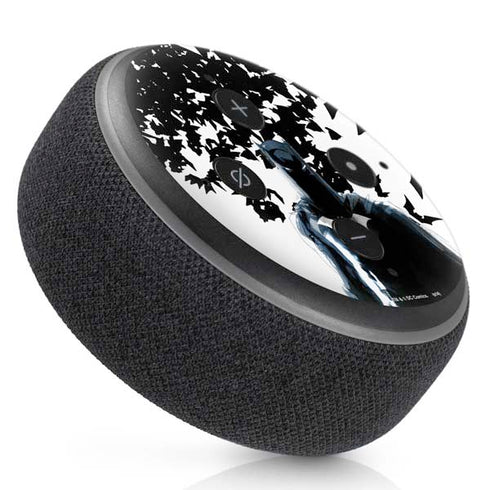 DC Comics Batman Holding batarang Art Amazon Echo Dot Skin