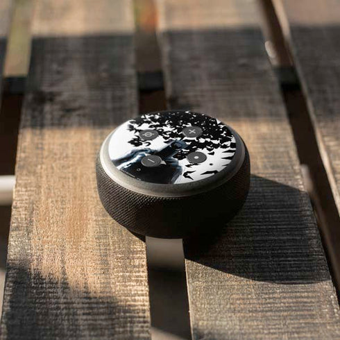 DC Comics Batman Holding batarang Art Amazon Echo Dot Skin