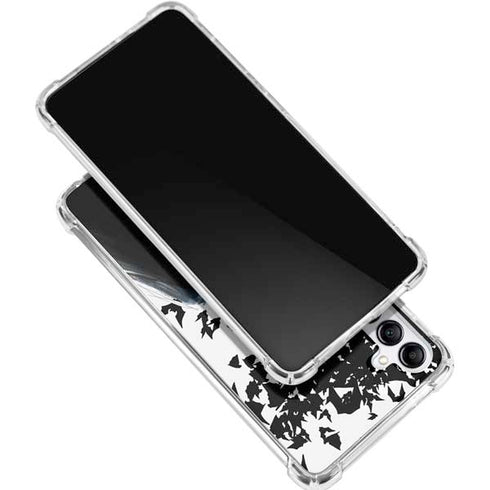 DC Comics Batman Holding batarang Art Gabb Phone 4 Clear Case