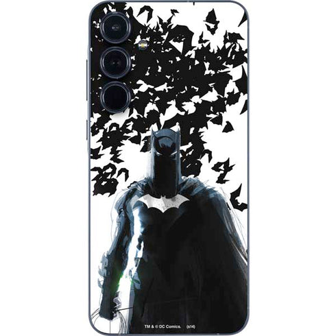 DC Comics Batman Holding batarang Art Galaxy A36 5G Skin