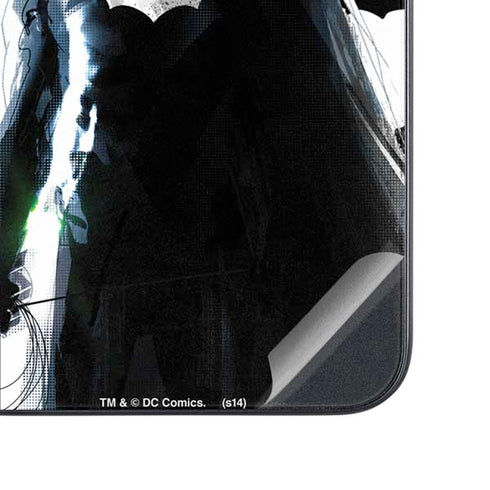 DC Comics Batman Holding batarang Art Galaxy A54 5G Skin