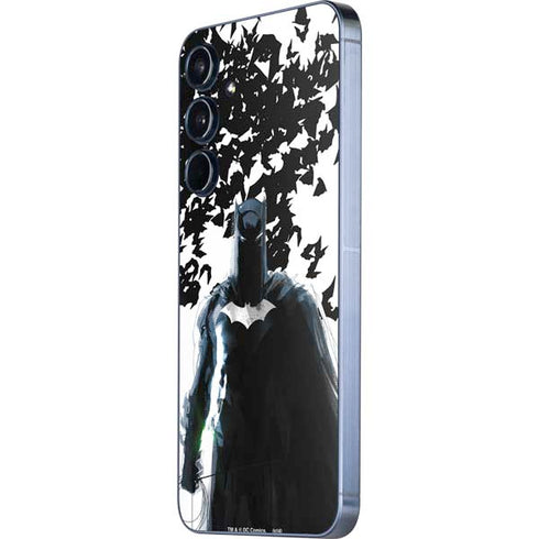 DC Comics Batman Holding batarang Art Galaxy A55 5G Skin