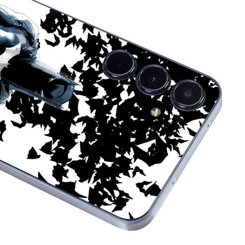 DC Comics Batman Holding batarang Art Galaxy A55 5G Skin