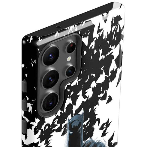DC Comics Batman Holding batarang Art Galaxy S23 Ultra Pro Case