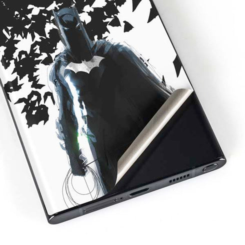 DC Comics Batman Holding batarang Art Galaxy Skins