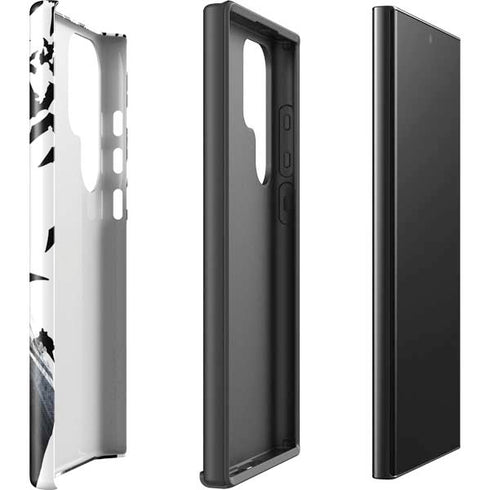 DC Comics Batman Holding batarang Art Galaxy S25 Ultra Impact Case