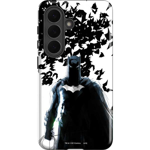 DC Comics Batman Holding batarang Art Galaxy S26 Plus Impact Case