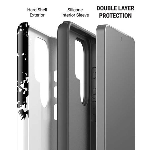 DC Comics Batman Holding batarang Art Galaxy S26 Ultra Impact Case