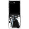 DC Comics Batman Holding batarang Art Galaxy Z Flip6 Clear Case