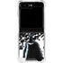 DC Comics Batman Holding batarang Art Galaxy Z Flip6 Clear Case