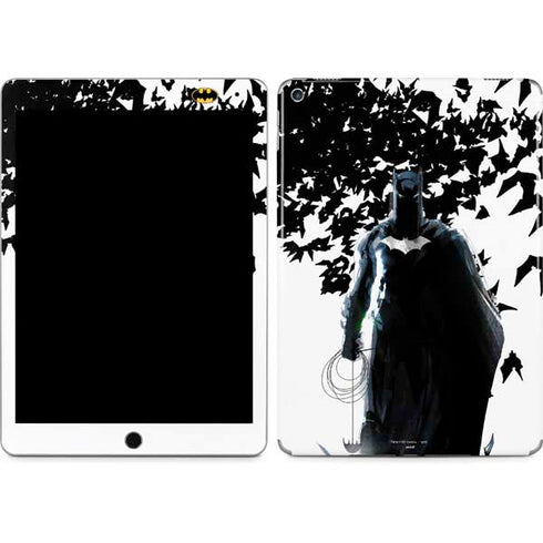 DC Comics Batman Holding batarang Art iPad Skins