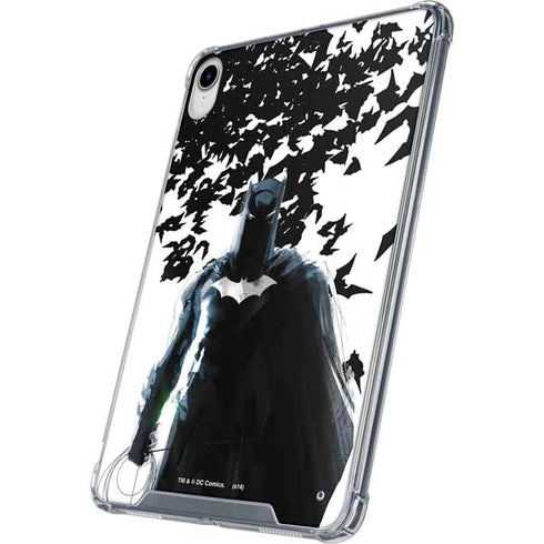 DC Comics Batman Holding batarang Art iPad 11th Gen (2025) Clear Case