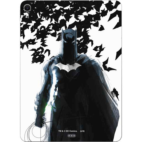 DC Comics Batman Holding batarang Art Apple iPad Air Skin