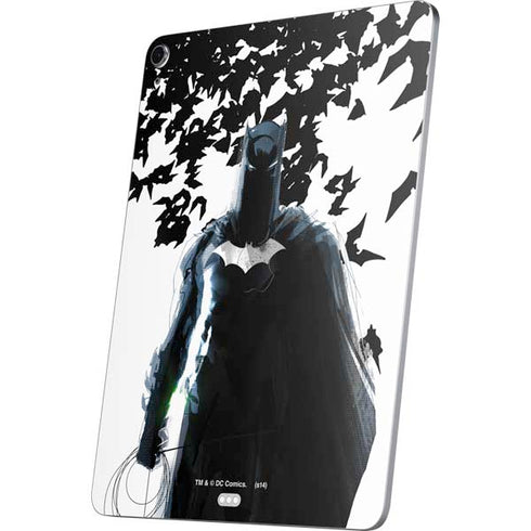 DC Comics Batman Holding batarang Art Apple iPad Air Skin