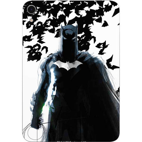 DC Comics Batman Holding batarang Art Apple iPad Mini Skin