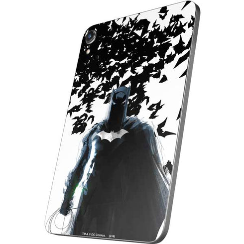 DC Comics Batman Holding batarang Art Apple iPad Mini Skin