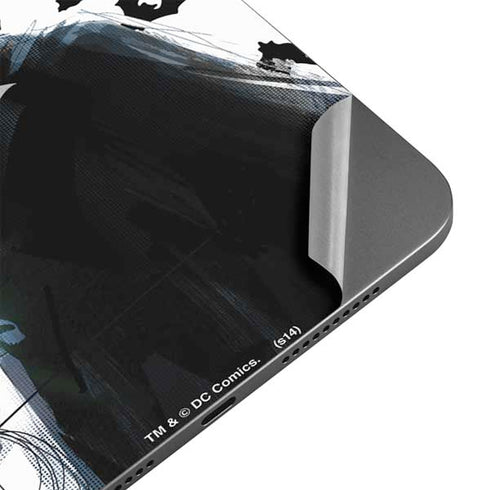 DC Comics Batman Holding batarang Art Apple iPad Mini Skin