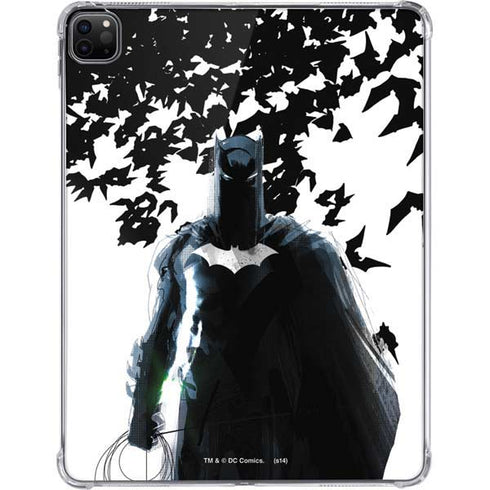 DC Comics Batman Holding batarang Art iPad Pro 11in (2024) Clear Case