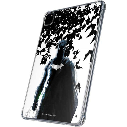 DC Comics Batman Holding batarang Art iPad Pro 11in (2024) Clear Case