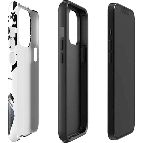 DC Comics Batman Holding batarang Art iPhone 15 Pro Impact Case