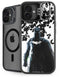 DC Comics Batman Holding batarang Art iPhone 16 Plus Kickstand Case