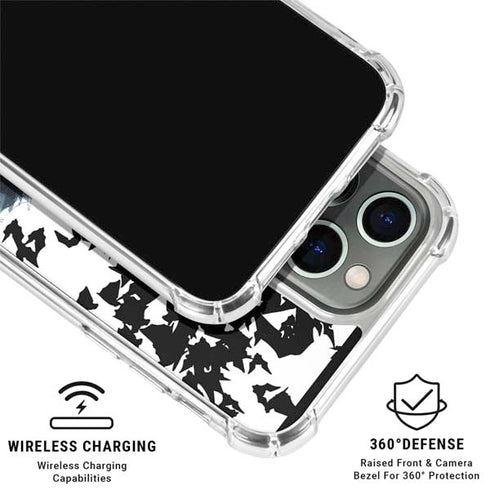DC Comics Batman Holding batarang Art iPhone 16 Pro Max Clear Case