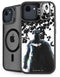 DC Comics Batman Holding batarang Art iPhone 16e Kickstand Case