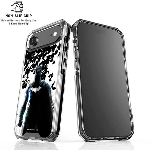 DC Comics Batman Holding batarang Art iPhone 17 Air MagSafe Case