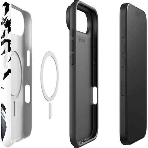 DC Comics Batman Holding batarang Art iPhone 17 Air Magsafe Impact Case