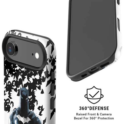 DC Comics Batman Holding batarang Art iPhone 17 Air Magsafe Impact Case