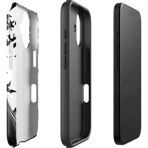 DC Comics Batman Holding batarang Art iPhone 17 Impact Case