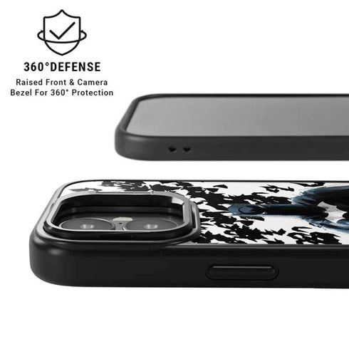 DC Comics Batman Holding batarang Art iPhone 17 Kickstand Case