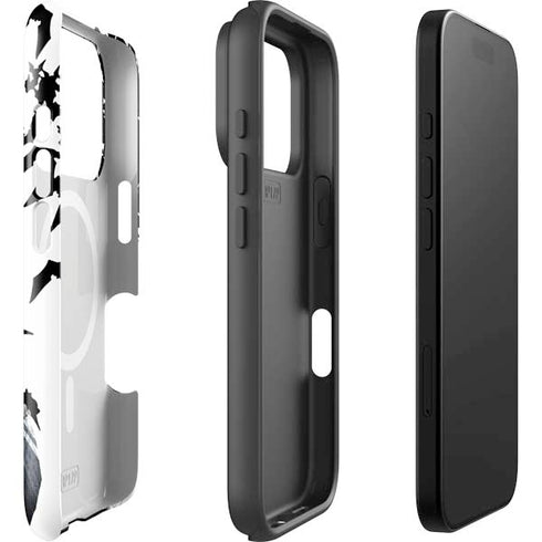 DC Comics Batman Holding batarang Art iPhone 17 Pro Max Magsafe Impact Case