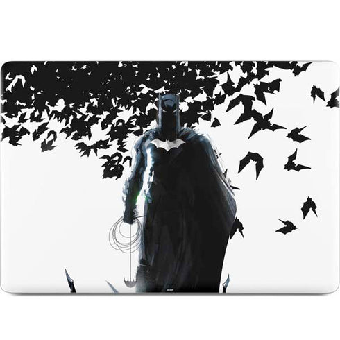 DC Comics Batman Holding batarang Art MacBook Skins