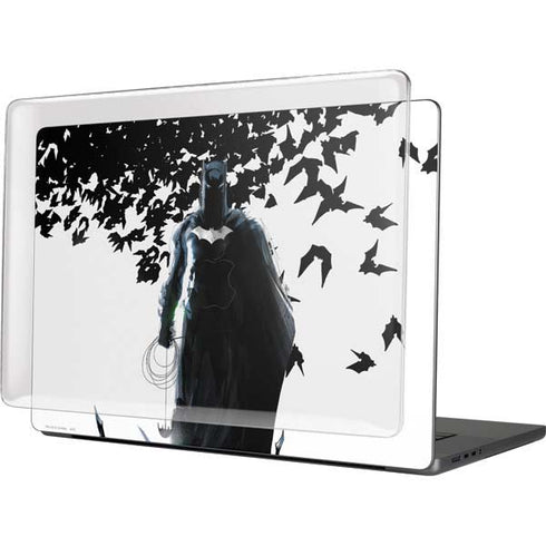 DC Comics Batman Holding batarang Art MacBook Cases