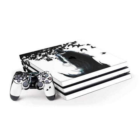 DC Comics Batman Holding batarang Art PlayStation PS4 Skins