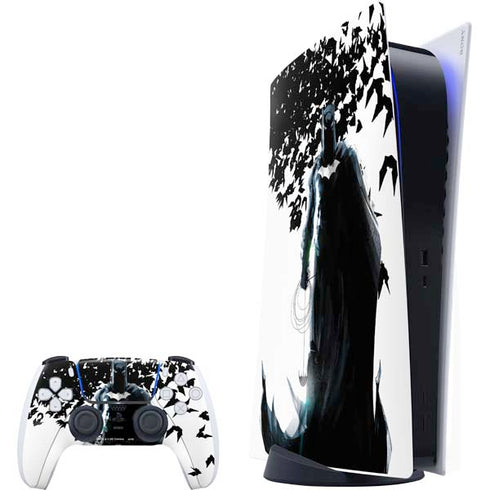 DC Comics Batman Holding batarang Art PlayStation PS5 Skins