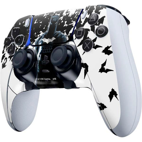 DC Comics Batman Holding batarang Art PS5 DualSense Edge Pro Controller Skin