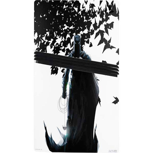 DC Comics Batman Holding batarang Art PS5 Pro Bundle Skin