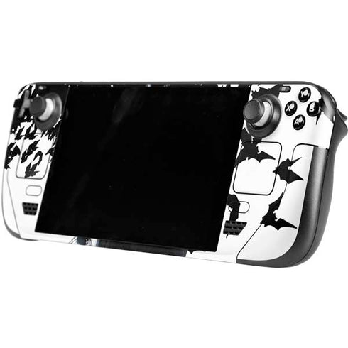 DC Comics Batman Holding batarang Art Steam Deck Handheld Gaming Computer OLED Skin