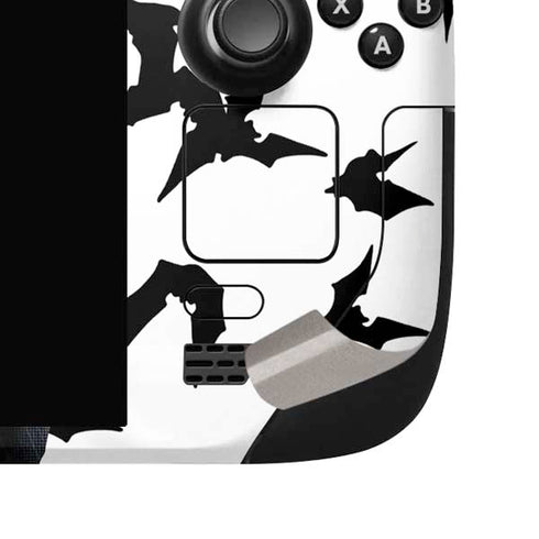 DC Comics Batman Holding batarang Art Steam Deck Handheld Gaming Computer OLED Skin