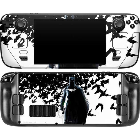 DC Comics Batman Holding batarang Art Steam Deck Handheld Gaming Computer Skin