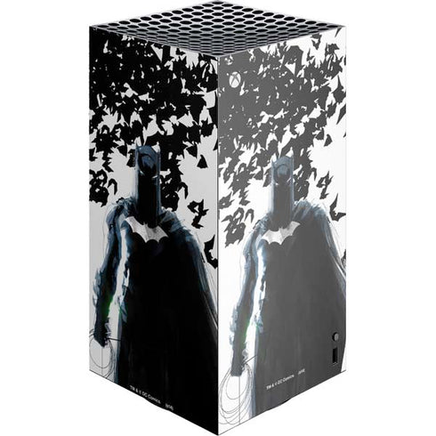 DC Comics Batman Holding batarang Art XBox Series X Digital Edition Console Skin