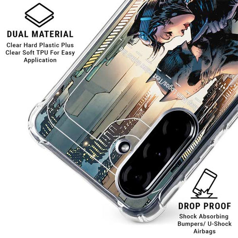 DC Comics Batman Hush 15th Anniversary Deluxe Edition Cover by Jim Lee Galaxy A36 5G Clear Case