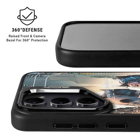 DC Comics Batman Hush 15th Anniversary Deluxe Edition Cover by Jim Lee Galaxy S24 FE Kickstand Case