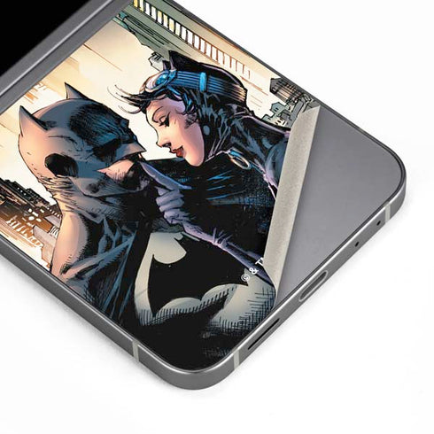 DC Comics Batman Hush 15th Anniversary Deluxe Edition Cover by Jim Lee Galaxy Z Flip6 Skin