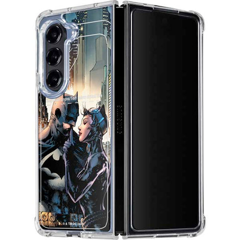 DC Comics Batman Hush 15th Anniversary Deluxe Edition Cover by Jim Lee Galaxy Z Fold5 5G Clear Case